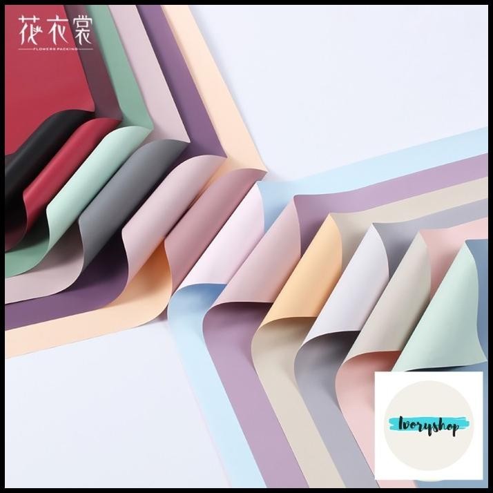 

GRATIS ONGKIR 5 LEMBAR KERTAS BUNGA BUKET PAPER WRAP CELLOPHANE PASTEL DUAL TONE POY