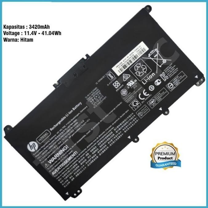 BATERAI BATTERY BATRE HP LAPTOP 14S-CF2XXX SERIES HP PAVILION 14S-CF00 14-CF T2905