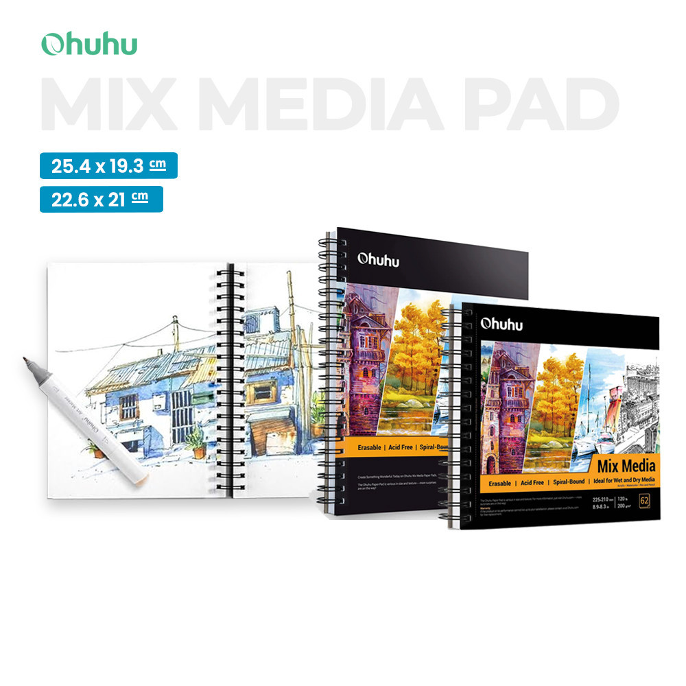 

OHUHU Mix Media Pad Sketchbook