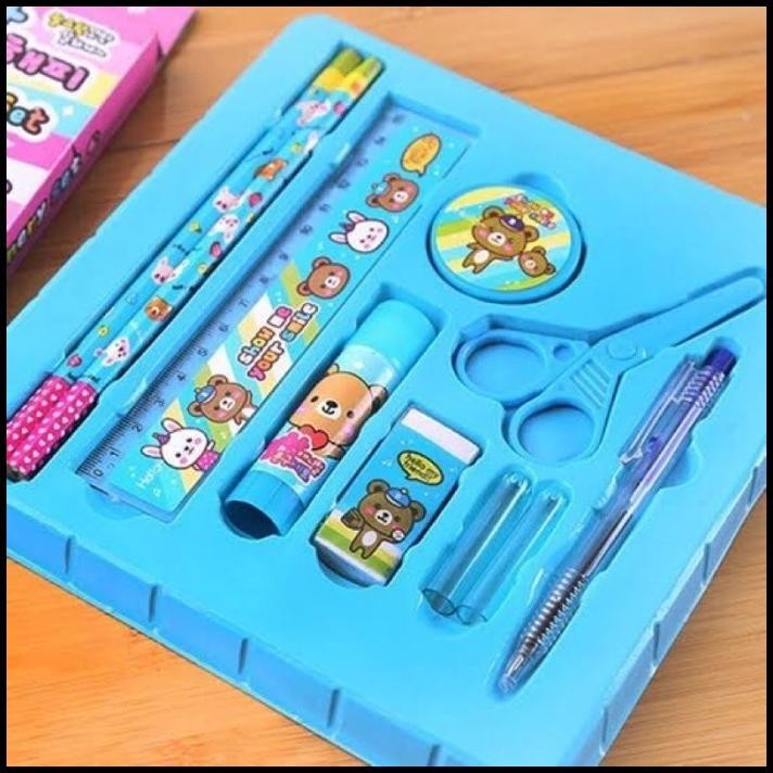 

TERMURAH ALAT TULIS SET KARAKTER 10IN1 - STATIONERY SET - ALAT TULIS SEKOLAH !!!!