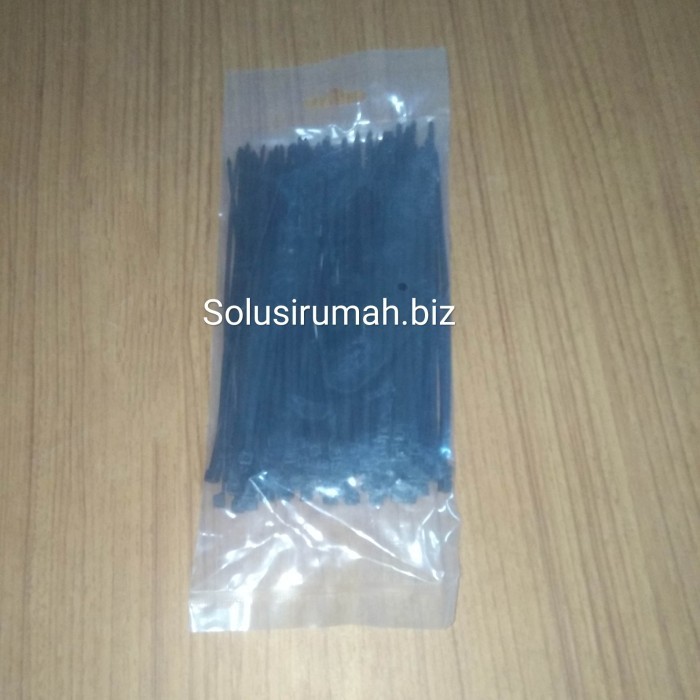 

>>>>>] KABEL TIE 15CM 2.5 HITAM 150 CABLE TIES PENGIKAT DASI PAK 100BJ PACK