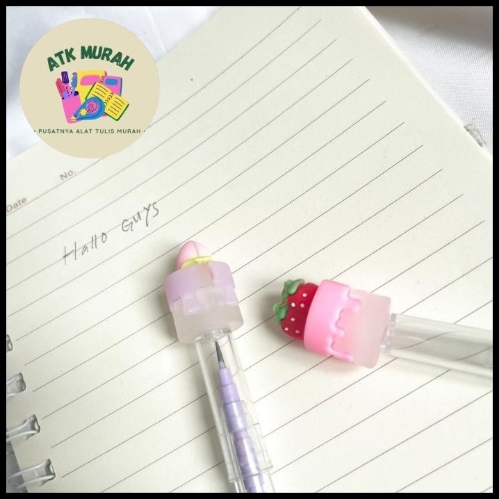 

TERMURAH PENSIL SUSUN KUE BUAH LUCU IMUT PENCIL BENSIA ALAT TULIS KADO SEKOLAH !!!!!!