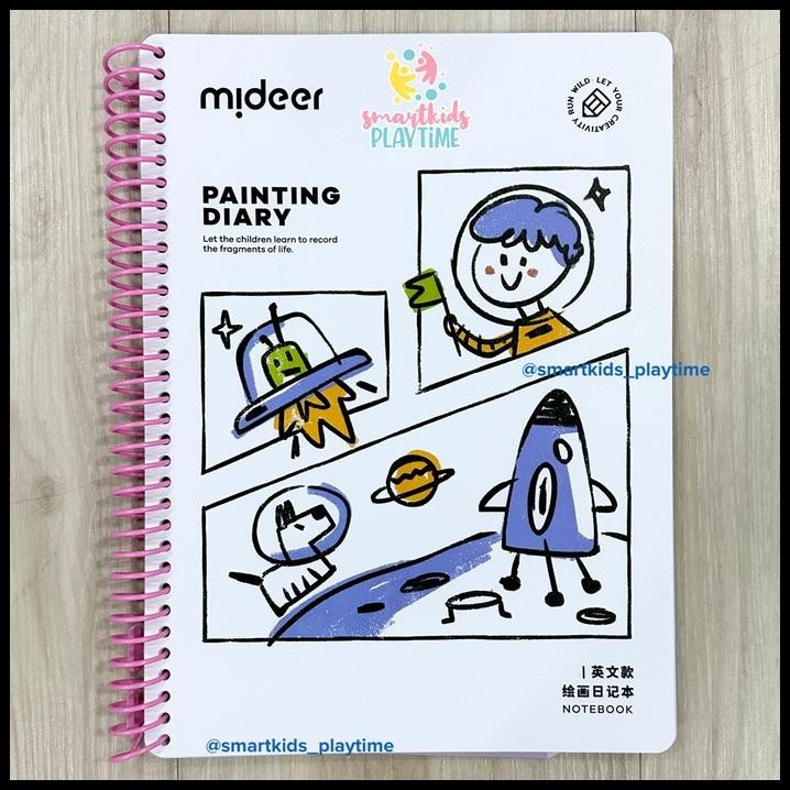 

GRATIS ONGKIR MIDEER MY GROWTH SCRIBBLE JOURNAL PAINTING DIARY !!!!!!
