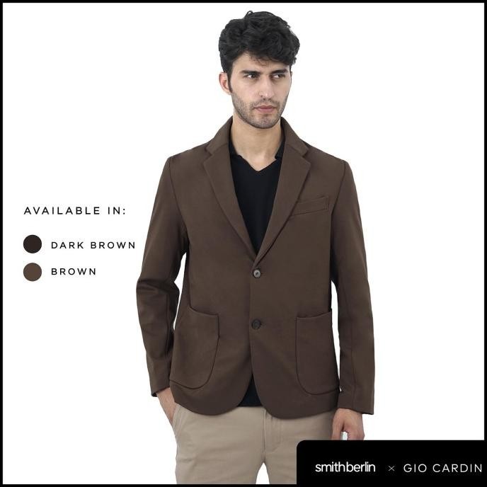 Blazer Comfort Pria Smith Berlin X Gio Cardin Regular Fit