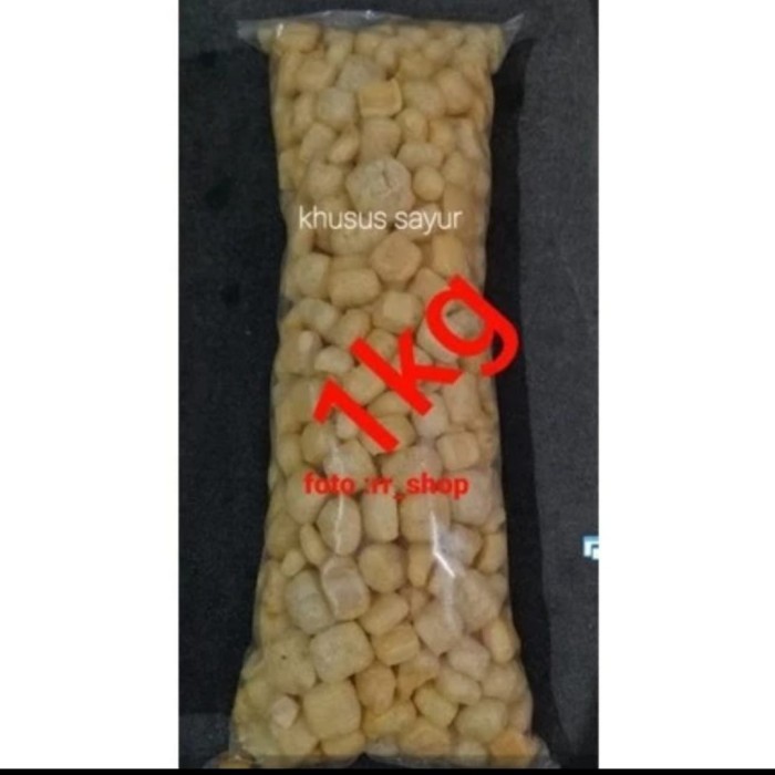 Kerupuk Krupuk Kulit Sapi Sayur Halal/Jangek/Rambak 1 Kg