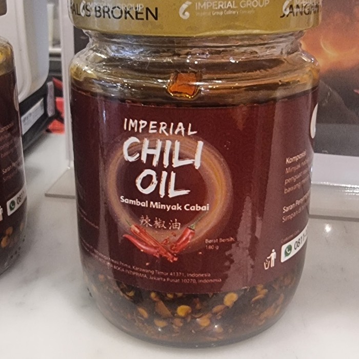 

Chili Oil By Imperial Kitchen & Dimsum