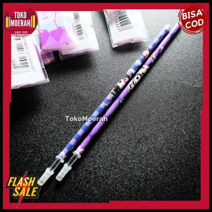 

BEST DEAL REFILL PULPEN GEL KUROMI ISI ULANG PULPEN GEL MURAH LUCU UNIK 1 SET 20 !!!!