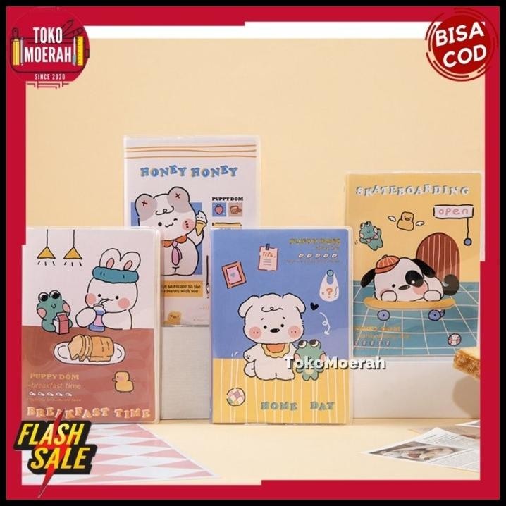

HOT DEAL BUKU DIARY AGENDA A5 PUPPY DOM NOTEBOOK LUCU UNIK UKURAN A5 MURAH !!!!!!!