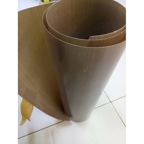 

Kertas Teflon / Kain Teflon Anti Panas 0.13Mm X 50Cm X 1M