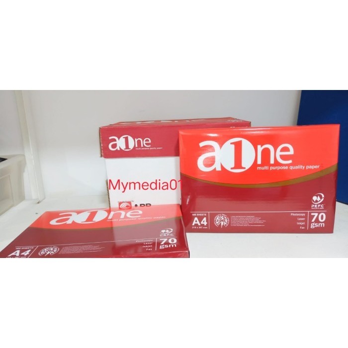 

Kertas Hvs Aone A4 70 Gram Khusus Gojek Grab (Per 5 Rim/1 Dus)