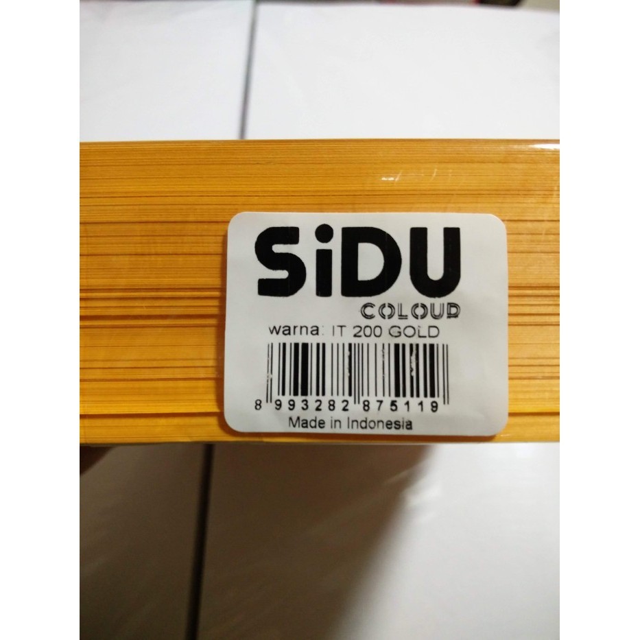 

Kertas Spectra / Sidu A4 80 Warna Gold It200