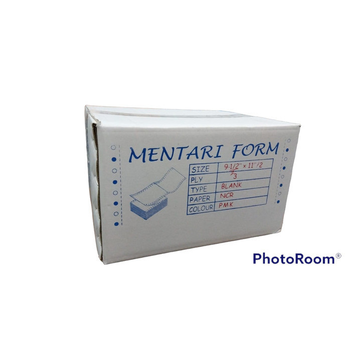 

Kertas Continuous/Continous Form 3 Ply Bagi 4 3Rangkap K3/4 Wartel Ncr