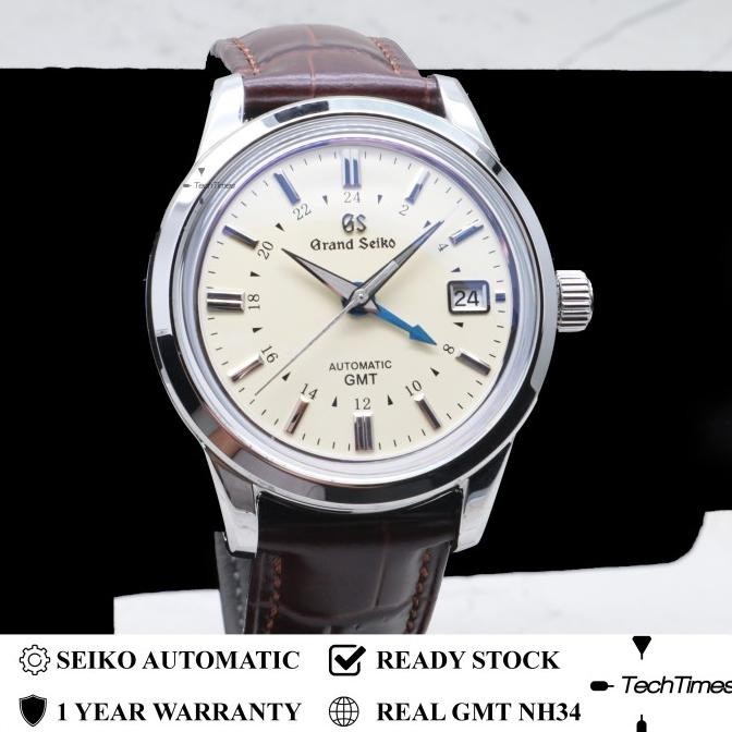 Seiko GS Mod Grand Seiko NH34 GMT Automatic Seikomod