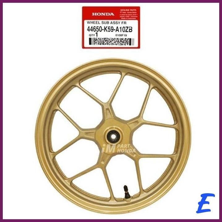 | IJK | 44650-K59-A10ZB VELG RACING DEPAN VARIO 125 150 LED GOLD PLUS DOP