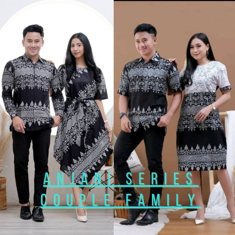 COUPLE DRESS NATAL BATIK DRESS NATAL DRESS KEMEJA BATIK KAPELAN BATIK PASANGAN BATIK SARIMBIT KEMEJA