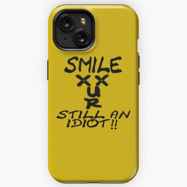 CASE SMILE/Idiot IPHONE X
