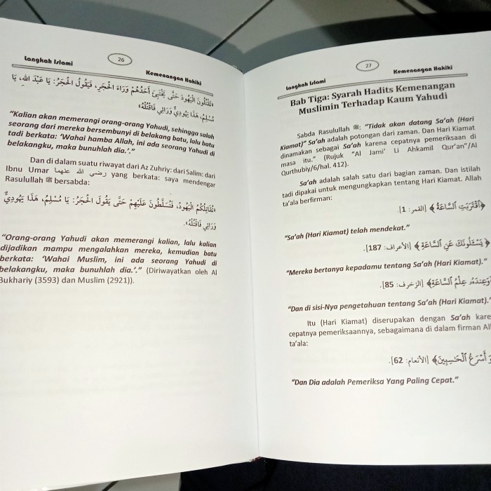 

Buku Langkah Islami Kemenangan Hakiki - Syarah Hadits Kekalahan Yahudi