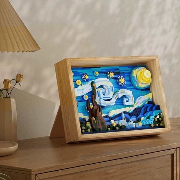 

Van Gogh Lego Starry Night