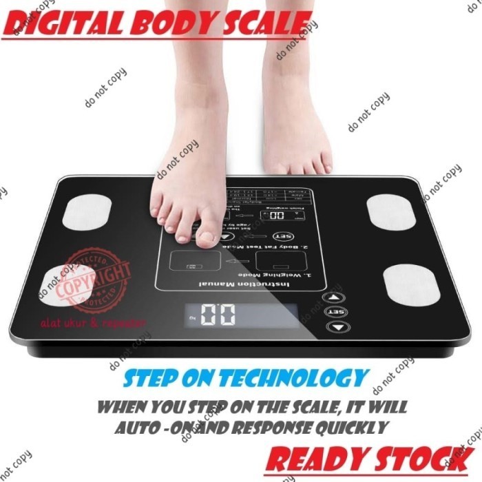 TIMBANGAN BADAN DIGITAL TIMBANGAN DIGITAL BADAN BODY FAT