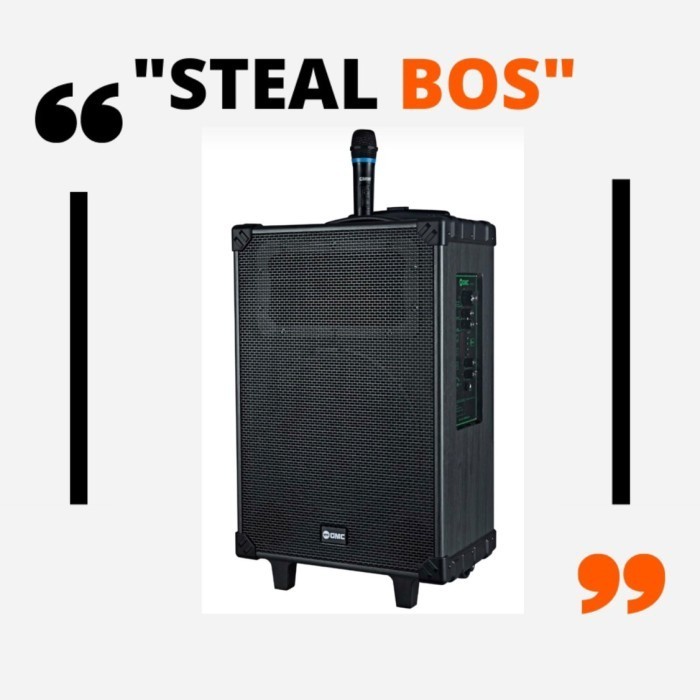 Speaker Bluetooth Gmc 883M 12Inch/Ampli Meeting Bluetooth 12