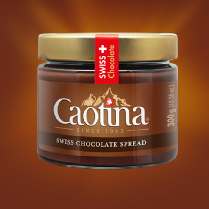 

Caotina Swiss Chocolate Spread 300G / Selai Coklat Import Swiss 300G