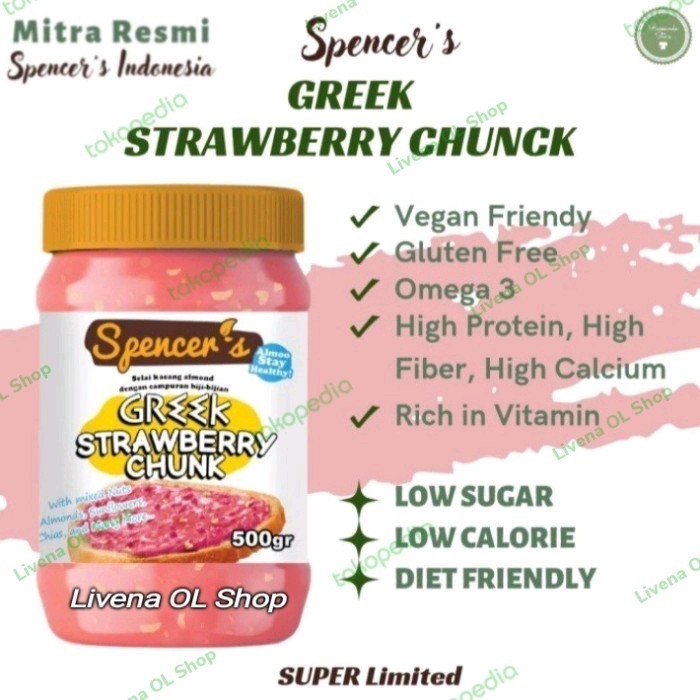 

Selai Kacang Almond Chia Spread Greek Strawberry Chunk 500Gr