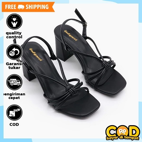 Ujung Terbuka High Heels High Hells Pesta Kondangan Heels Lamaran Kekinian Hai Hels Import Korea Hay