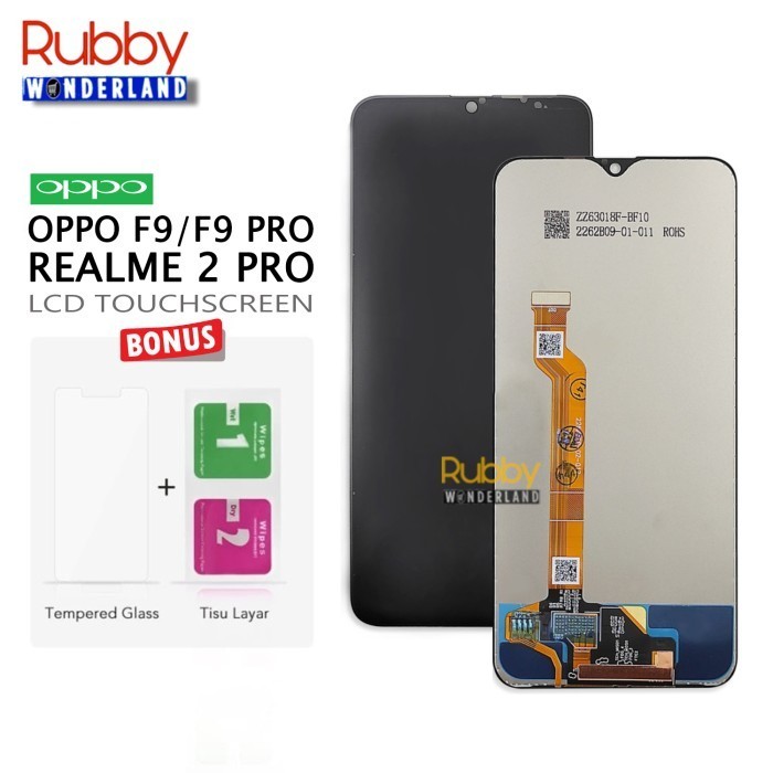 LCD + Touchscreen Oppo F9 / F9 Pro / Realme 2 Pro Original Bergaransi