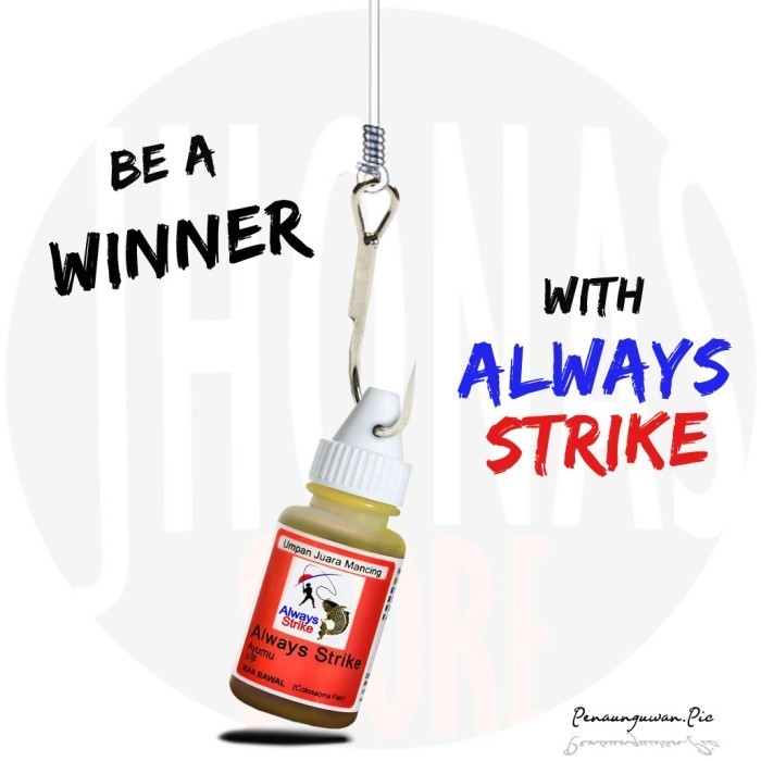 Oplosan Essen Ikan Bawal Always Strike Umpan Pancing