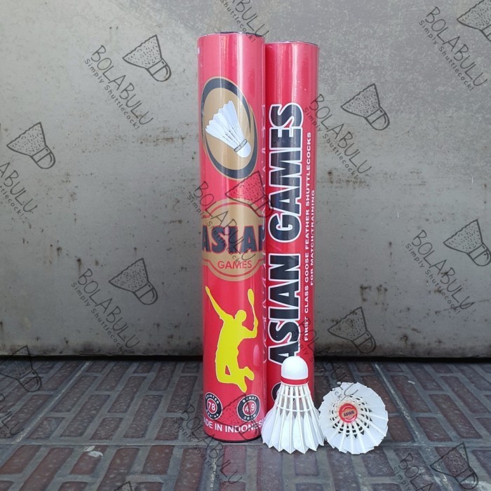 Shuttlecock Asian Games Merah