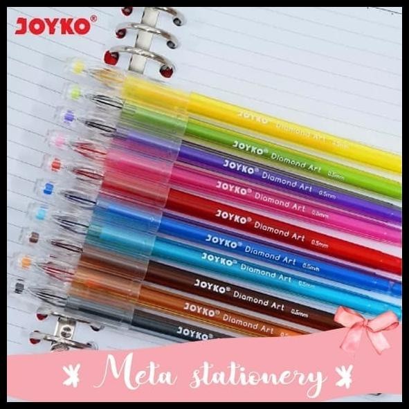 

GRATIS ONGKIR PULPEN WARNA - WARNI / COLOR GEL PEN JOYKO GPC-310S !
