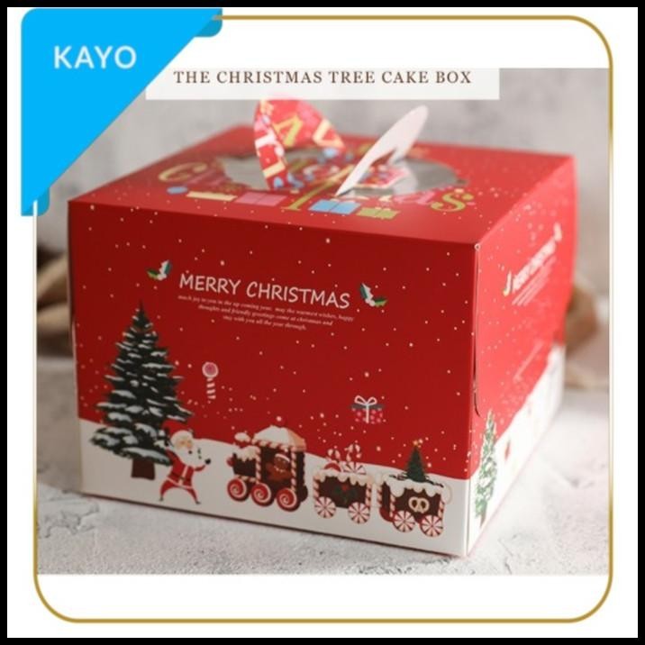 

DISKON DUS KUE TART CHRISTMAS CAKE BOLU LAPIS GIFT BOX MODEL JINJING !