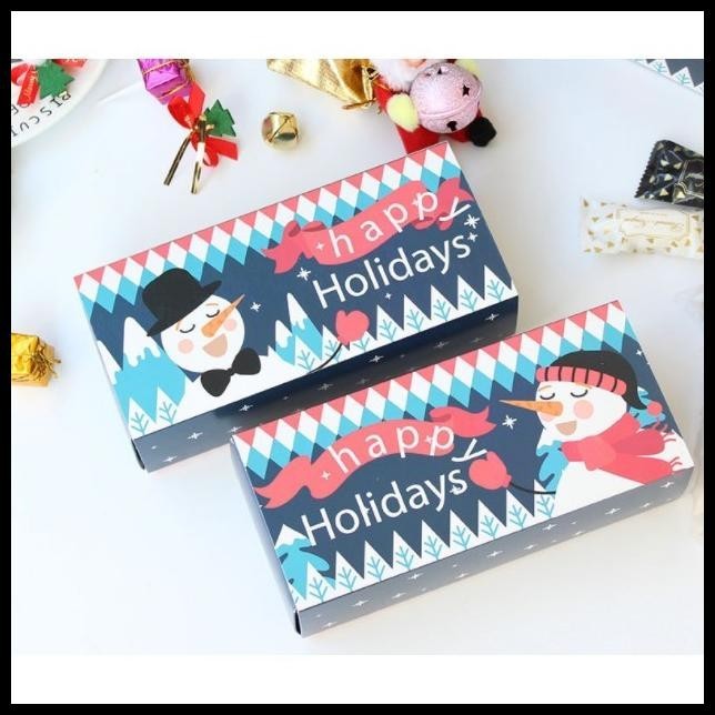 

HOT DEAL BOX SLOT MOTIF SNOWMAN KOTAK SOUVENIR CHRISTMAS GIFT BOX BOLU NATAL !!