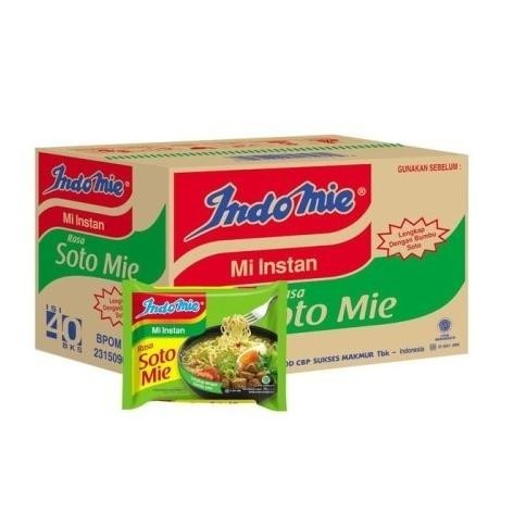 

TERBARU INDOMIE SOTO 70GR 1DS ISI 40 PCS !!!!!