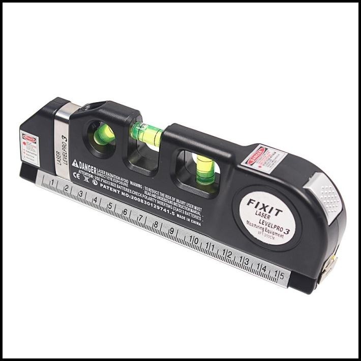 

HOT DEAL LEVELPRO03 PENGGARIS LASER HORIZONTAL VERTICAL 250CM DENGAN BUBBLE LEV !!!!