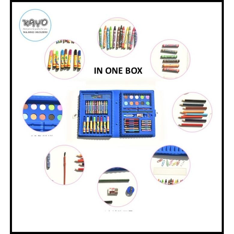 

TERMURAH 68 PENSIL WARNA,SET CRAYON SET,SPIDOL WARNA SET ALAT LUKIS, CAT AIR !