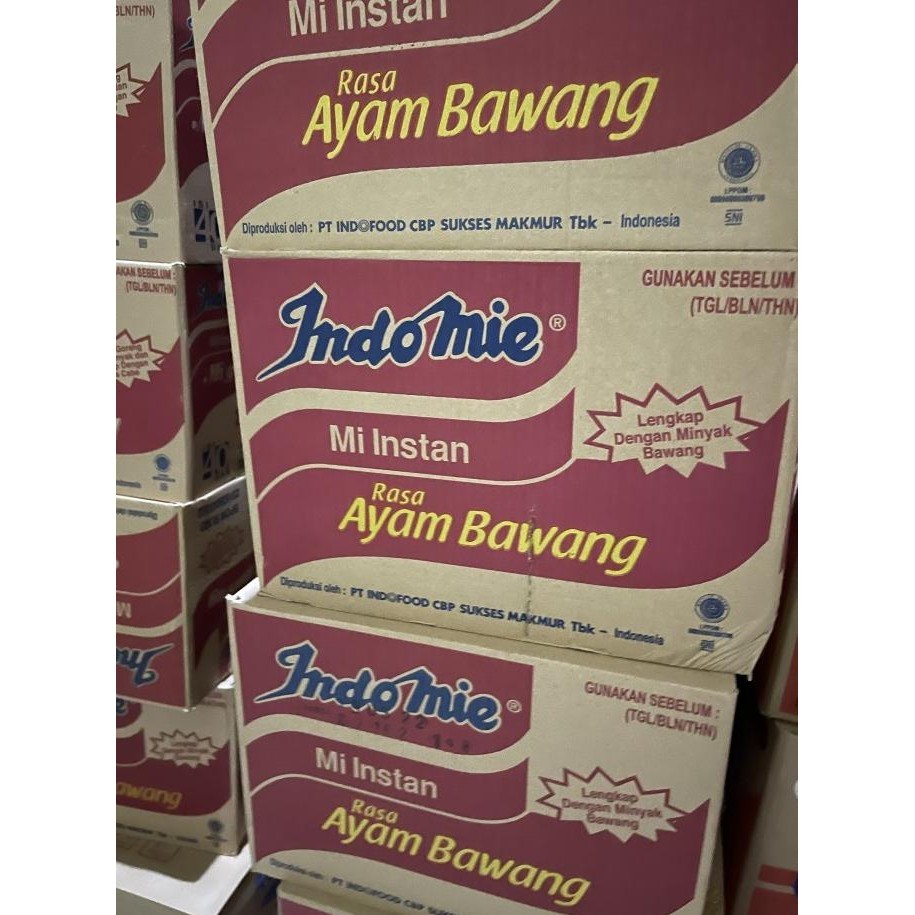 

BIG SALE MIE INDOMIE AYAM BAWANG 1 DUS / ISI 40 PCS !!!!!