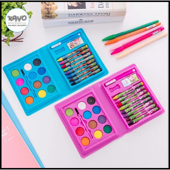 

BEST DEAL M CRAYON SET, CAT AIR SET ANAK-ANAK, KOTAK PENSIL KALENG, KOTAK PENSIL !!!!!