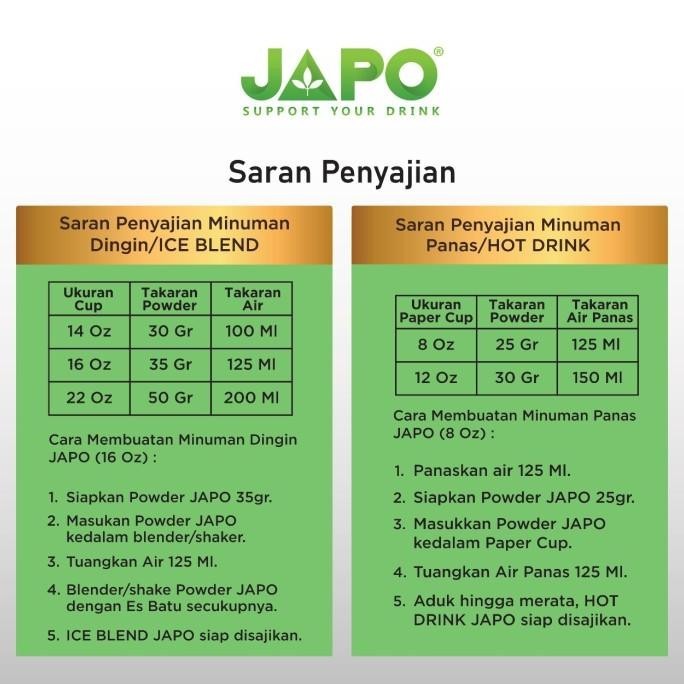 

TERBARU BUBUK MINUMAN JAPO - POWDER DRINK CHOCO MALT !!!!!