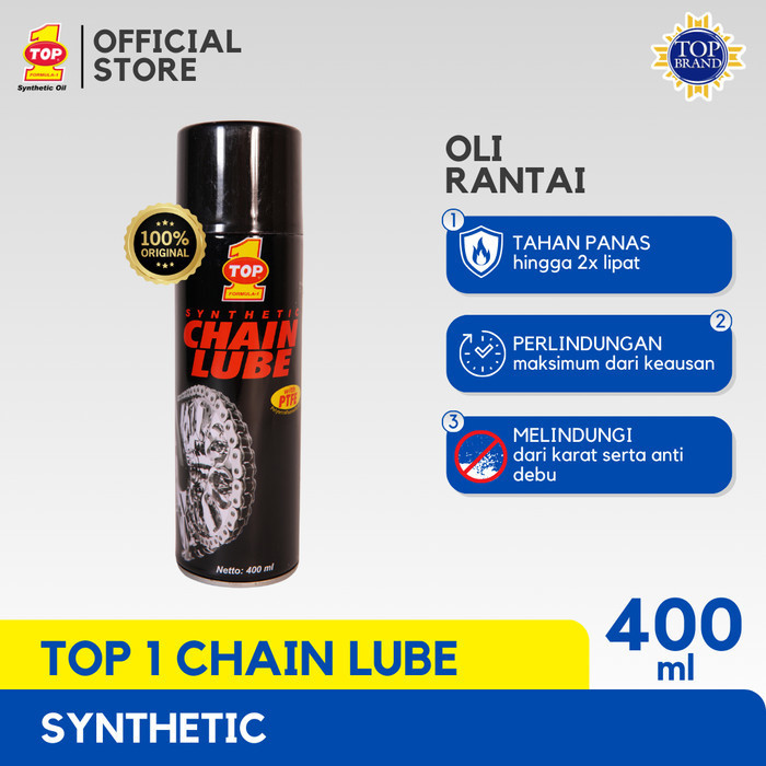 OLI RANTAI SYNTHETIC CHAIN LUBE 400 ML - HONDA - YAMAHA - KAWASAKI