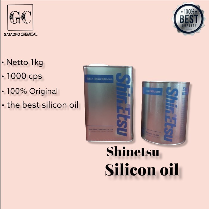 SILICON OIL SHINETSU 1000CPS KALENG 1KG