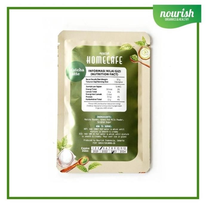 

BIG SALE BUY 5 GET 1 FREE HOMECAFE MATCHA LATTE 35GR !!!!!
