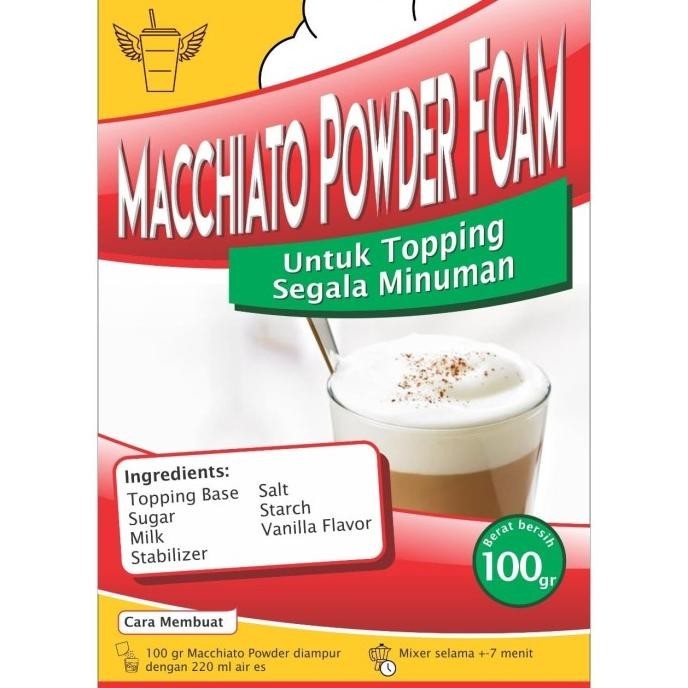 

NEW PRODUK BUBUK TOPING MACCHIATO CREAM FOAM !!!!!