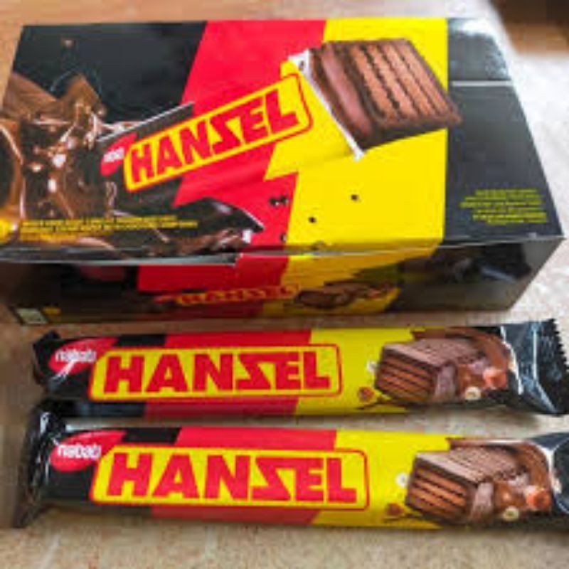 

Hanzel Nabati Coklat Box isi 12 pcs