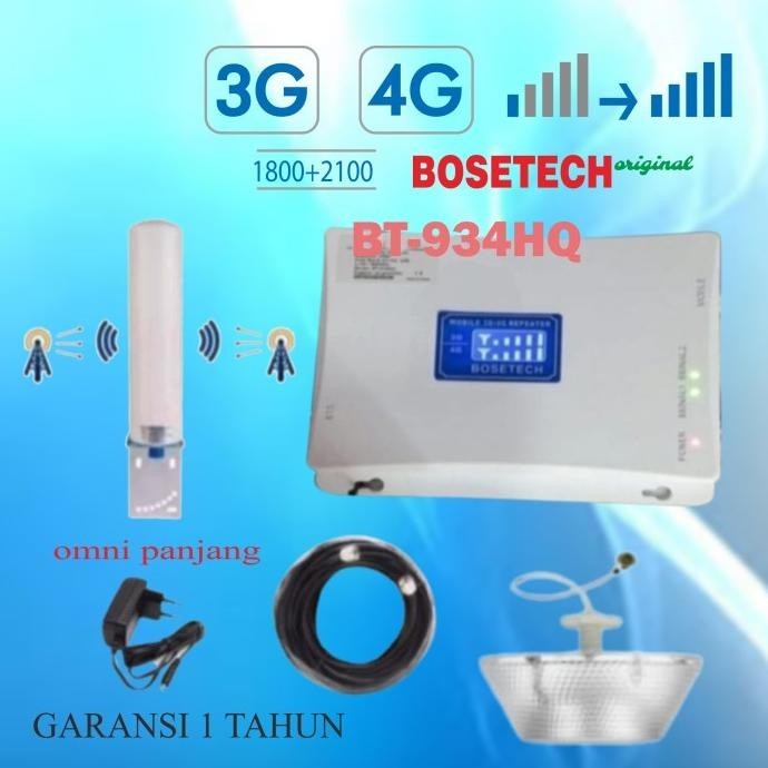 PENGUAT SINYAL SIGNAL HP DUALBAND 4G 3G OMNI 1800/2100MHZ