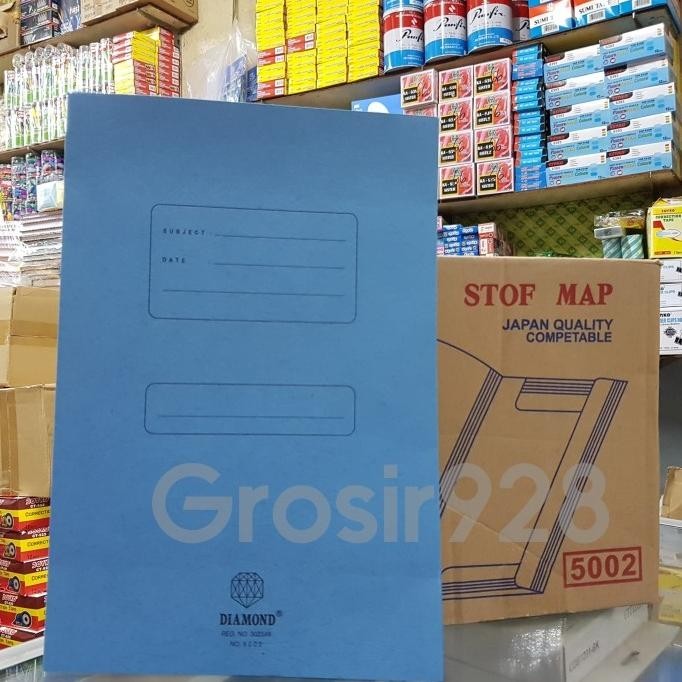 

Stopmap / Map Folder Folio Diamond 5002 Biru (isi 50 lembar)