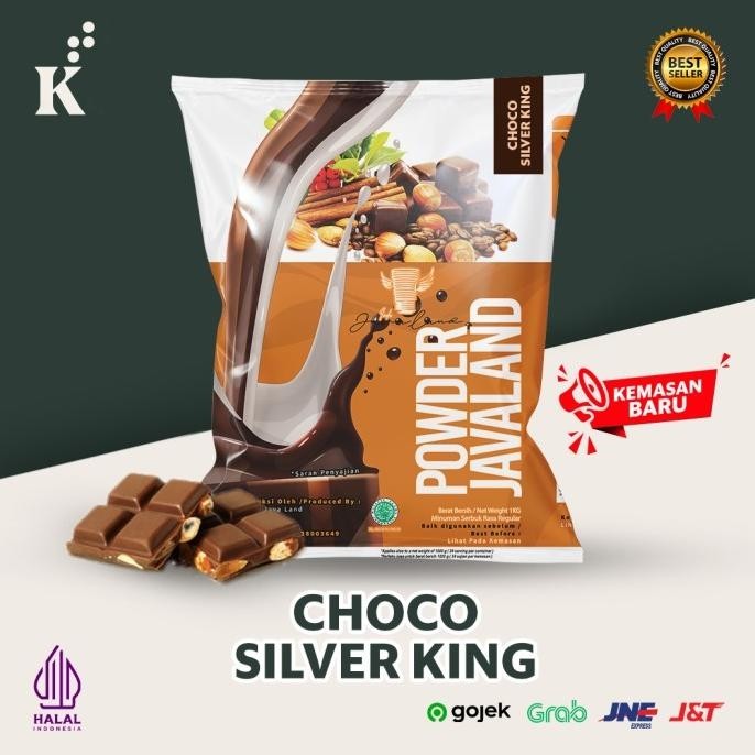 

TERBARU BUBUK MINUMAN BUBBLE POWDER DRINK CHOCO SILVER KING ORIGINAL JAVALAND !!!!!