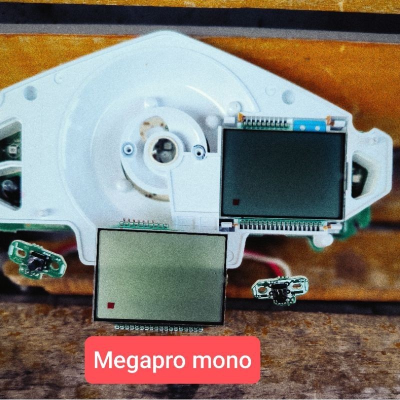 LCD SPEEDOMETER MEGAPRO MONO KARBU DAN FI