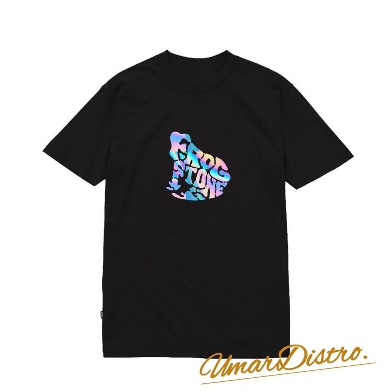 Kaos Baju T-Shirt Frogstone Dtf Hologram Original Anak Dewasa Terbaru