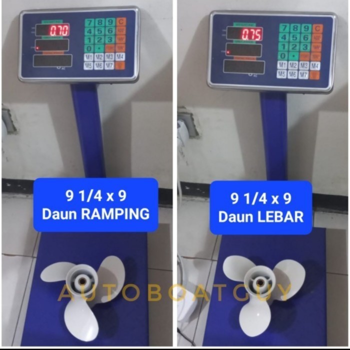 Propeller/Baling Kipas Mesin Tempel Yamaha 9.9-15 Pk